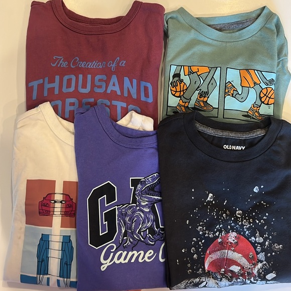 Bundle of 5 Gap and Old Navy Long Sleeve T’s - excellent condition! - Picture 11 of 12